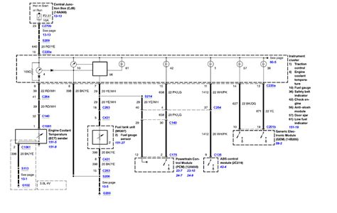 F & g trucks controller area network (can) schematics. 1999 Mercury Sable Fuel Pump Wiring Diagram - Wiring Diagram and Schematic