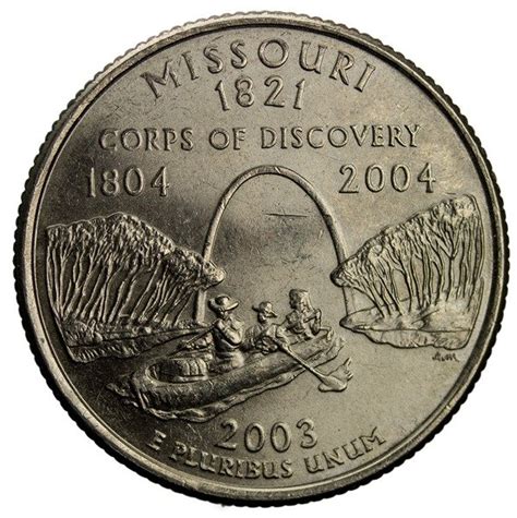 Usa 25 Centów 2003 Missouri Quarter Monety Ameryka Północna