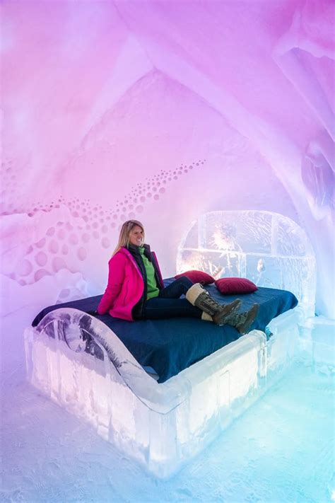You Can Actually Spend The Night In An Ice Hotel In Quebec Canada A