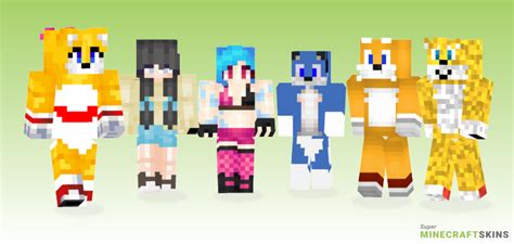 Tails Minecraft Skins Download For Free At Superminecraftskins