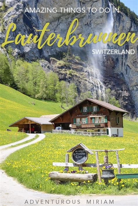 10 Unique Lauterbrunnen Waterfalls You Should Visit Map
