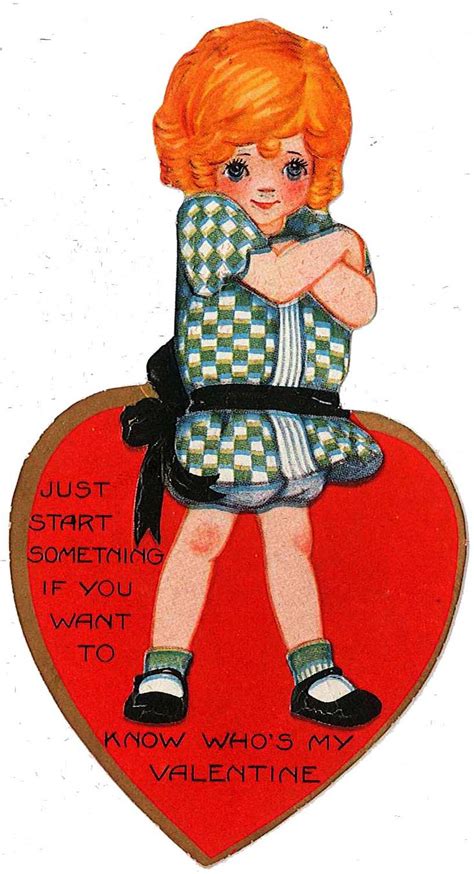 Very Merry Vintage Syle Vintage Valentine Card Images And Decor