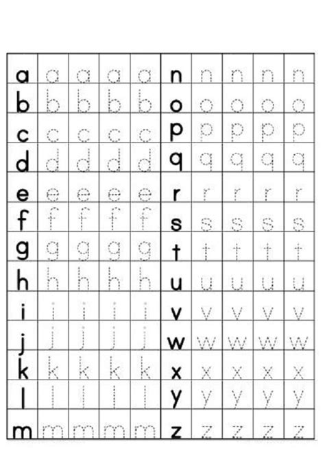 Fichas 1 2 Y 3 De Caligrafía Punteada Para Aprender A En 67b Alphabet