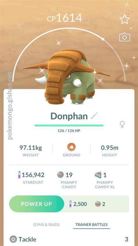 Donphan Pokemon Go