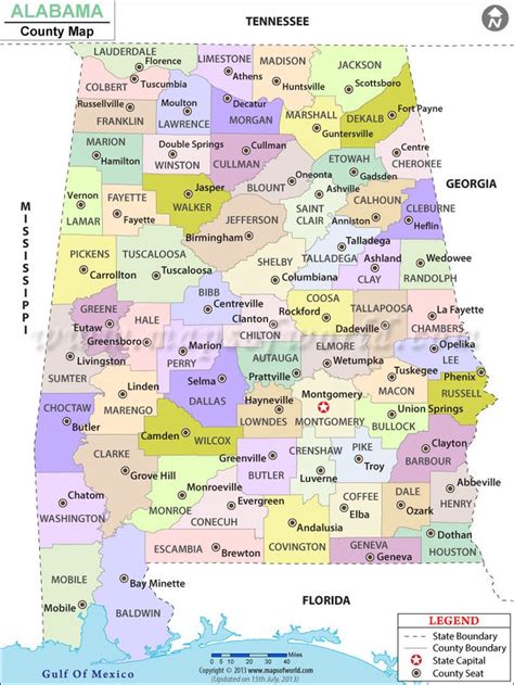 Print Images County Map Map Alabama