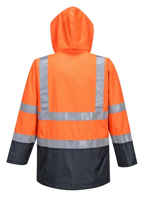 Northrock Safety Bizflame Rain Hi Vis Multi Protection Jacket