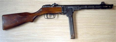 An Ppsh 41 That Was Captured By The Germans And Converted To Use Mp 40