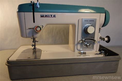 White Heavy Duty Sewing Machine Model 925 Denim Leather Upholstery See