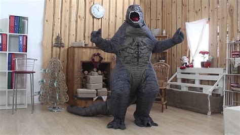 Godzilla Halloween Costume Youtube