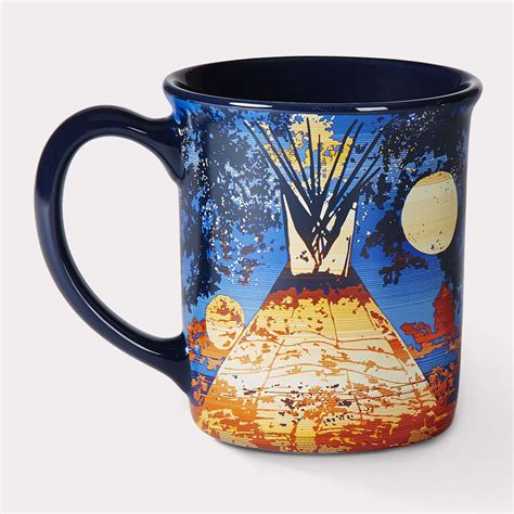 A personalized mug is fun and functional. Crazy Crow Trading Post: Pendleton Full Moon Lodge Coffee Mug
