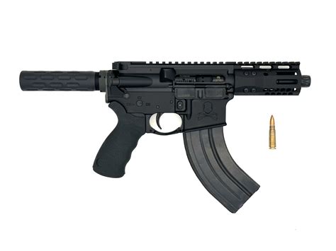 Privateer Ar15 Pistol 762x39 475 Anodized Black Sam Diego Tactical