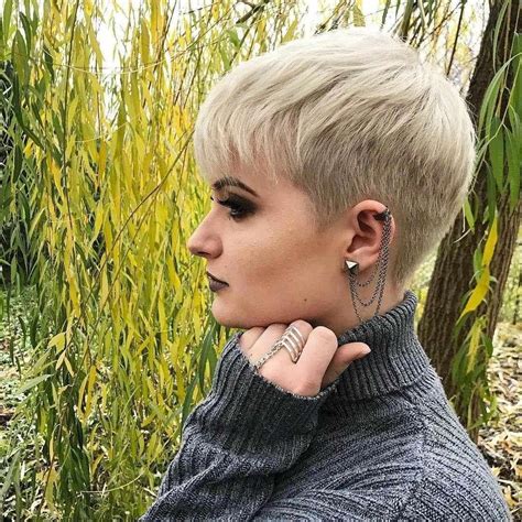 Short pixie hair styles and cuts that will flatter anyone, whether you have fine hair, textured, or curly hair, or want a shaved, long, or choppy cut with bangs. Pin on diy hairstyles shorthair