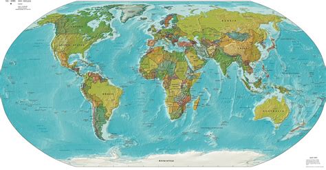 World Map Political Map Detailled Online Maps