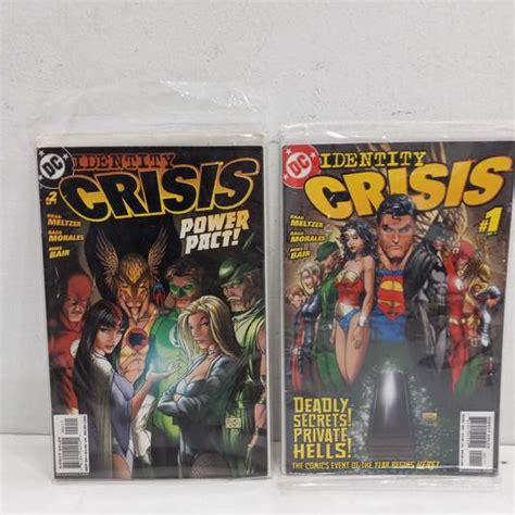 Buy The Bundle Of Dc Identity Crisis Comics Goodwillfinds