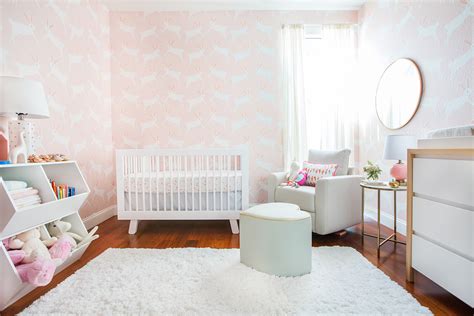 a feminine and fun nursery by emily henderson and target rue