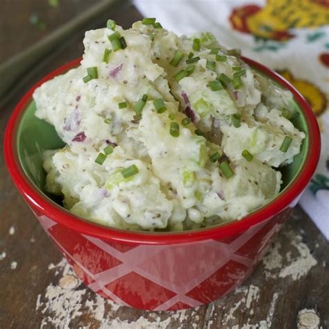 Gluten Free Dairy Free Creamy Potato Salad