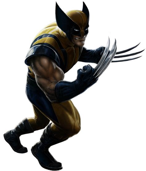 Wolverine Marvels Avengers Alliance Characters Clipart Full Size