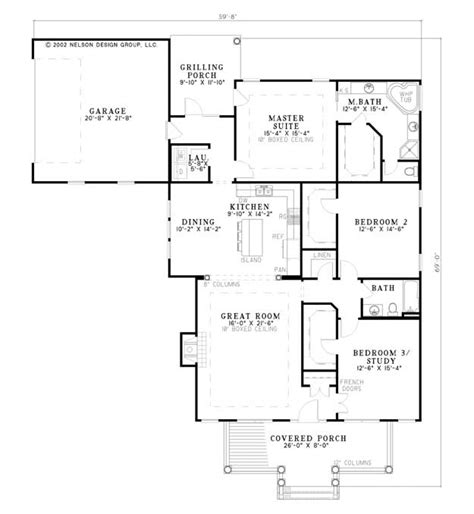 House Plan 790 Madison Cove Historical House Plan