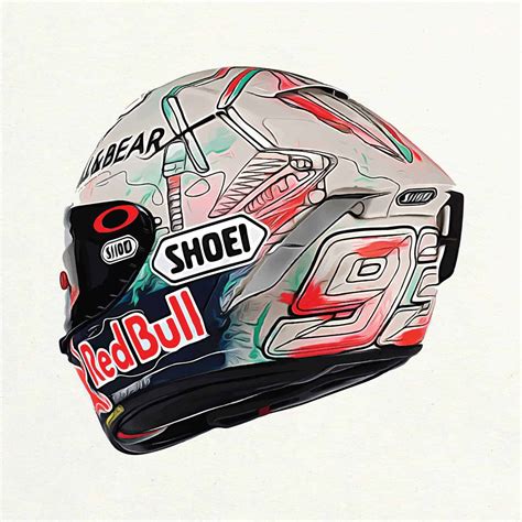 The repsol dual collections, the honda dual line, the official marc marquez accessories and clothing are waiting for you. Marc Marquez Barcelona 2019 MM93 Helmet Moto GP Motorcycle ...