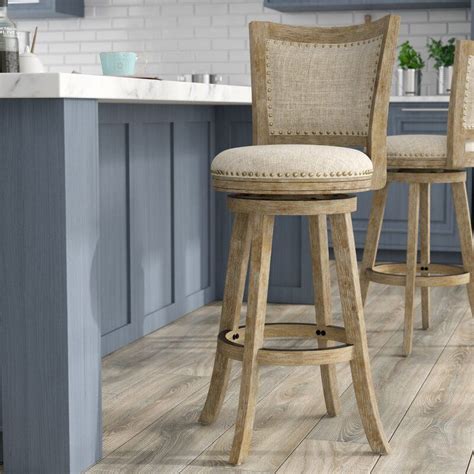 Neat Kitchen Counter Swivel Stools With Backs Dining Room Furniture