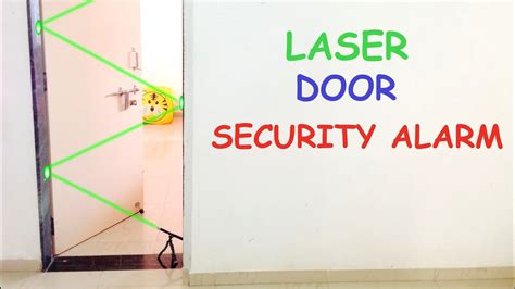 How To Make Laser Door Security Alarm At Home Youtube