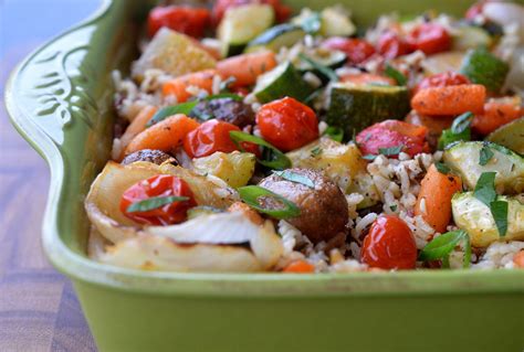 I will be making this often! Roasted Vegetable Rice