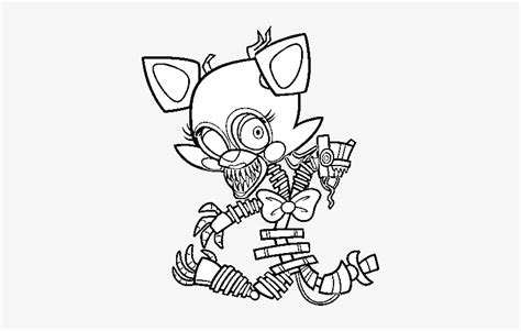 Fnaf Coloring Pages All Characters There Are Four Animatronics