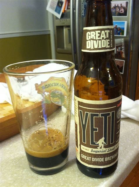Great Divide Yeti Beer Bottle Beer Drinks