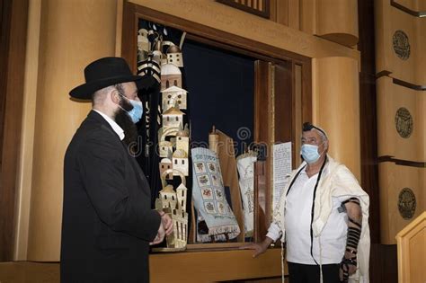 Opening The Torah Ark Editorial Image Image Of Ceremony 208943040