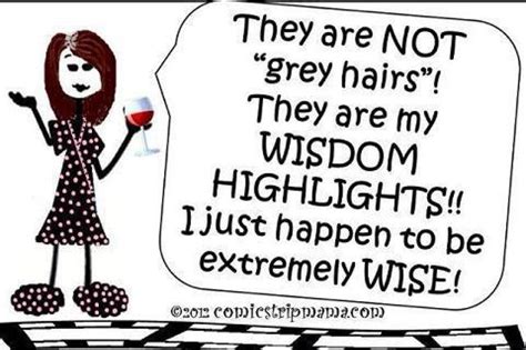 I have a new hairstyle today. Gray Hair Funny Quotes. QuotesGram