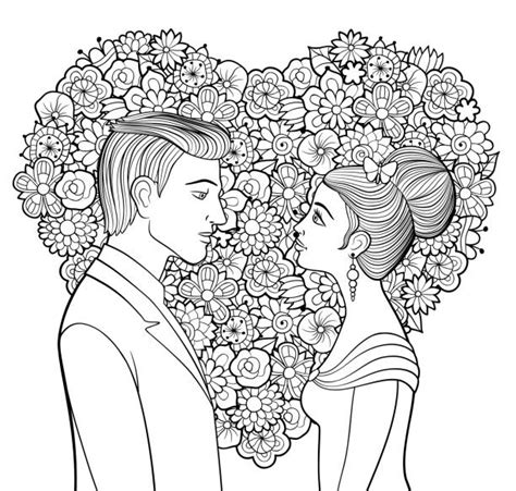 Coloring Pages Of Couples
