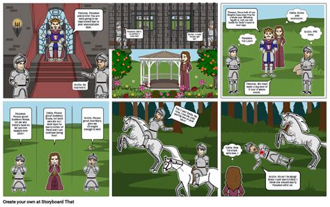 The Knight S Tale Storyboard By E Ff