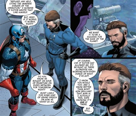 Captain America Just Proved He's A Better Hero Than Mister Fantastic