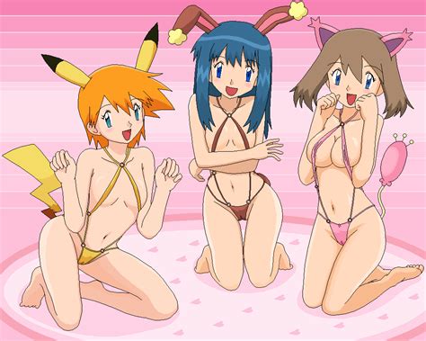 post 654111 buneary dawn dawn anime kuro hopper may may anime misty pikachu porkyman skitty