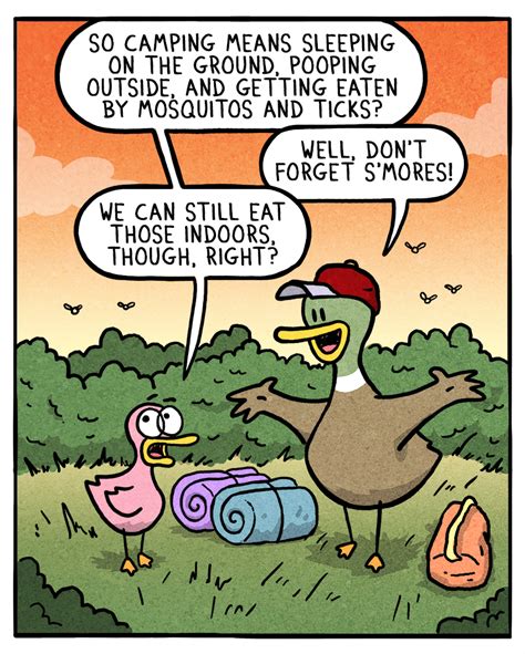 Camping Fowl Language Comics