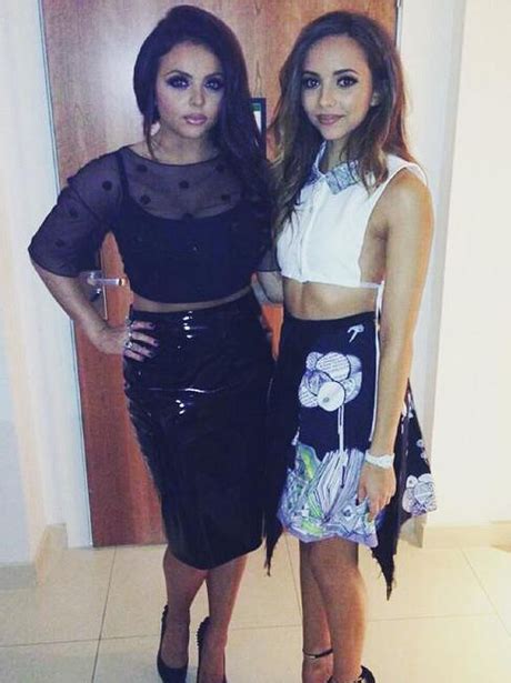 Ladies Dressed To Kill Jade Thirlwall And Jesy Nelson Show Off Their