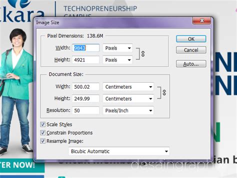 Ukuran Banner 2x1 Meter Di Photoshop - Berbagai Ukuran