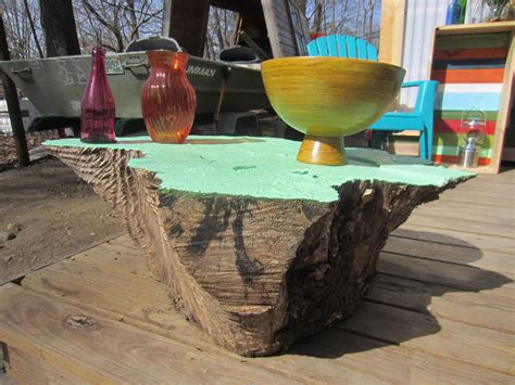 As the door was closing behind him, he called him back. Relaxshacks.com: Cave Man Coffee Table (DIY- Recycled ...