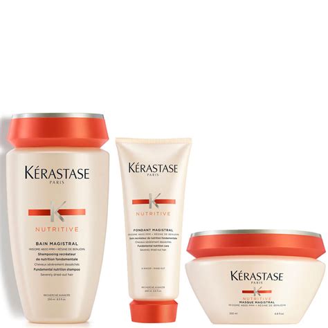 Select styling products including hair spray and hair gel for both men and women. Kérastase Nutritive Shampoo, Conditioner and Hair Mask ...