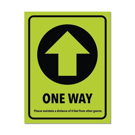 One Way Sign Back To Business Templates Astrobrights