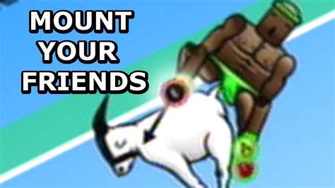 Mount Your Friends Humping Goats And Speedo Men Funny Video Game