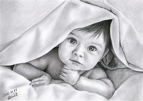 Cute Baby Painting For Sale By Artist Harpreet Kaur At Lowest Price In