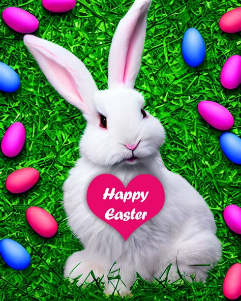 Easter Bunny Greeting Free Stock Photo Public Domain Pictures