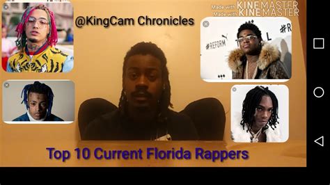 Florida Top 10 Current Rappers Youtube