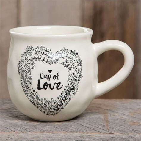 Happy Mug With Cup Of Love Mugs Diy Mugs Cute Coffee Mugs