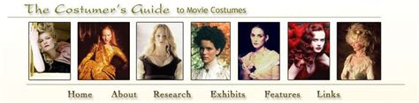 The Costumers Guide To Movie Costumes The Costumer Movie Costumes
