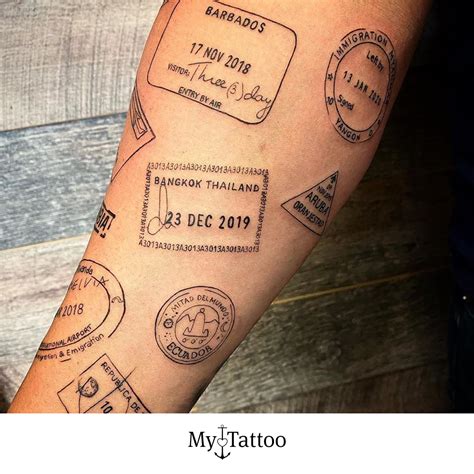Permanent Tattoo Stamp