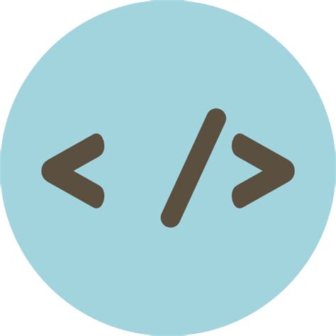 Coding Symbol Signs Programming Language Computer Icon