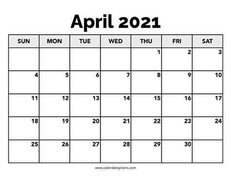 Are you a chief data scientist? Calendar April 2021 - Calendar Options