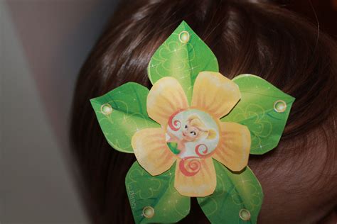 Tinkerbell Fairy Headband Or Clip Paper Crafts Crafts Fairy Flower